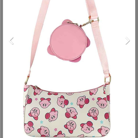 Kirby AOP Handbag and Coin Pouch - Picture 2 of 8